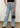 Mitya-jeans a zampa con strappo