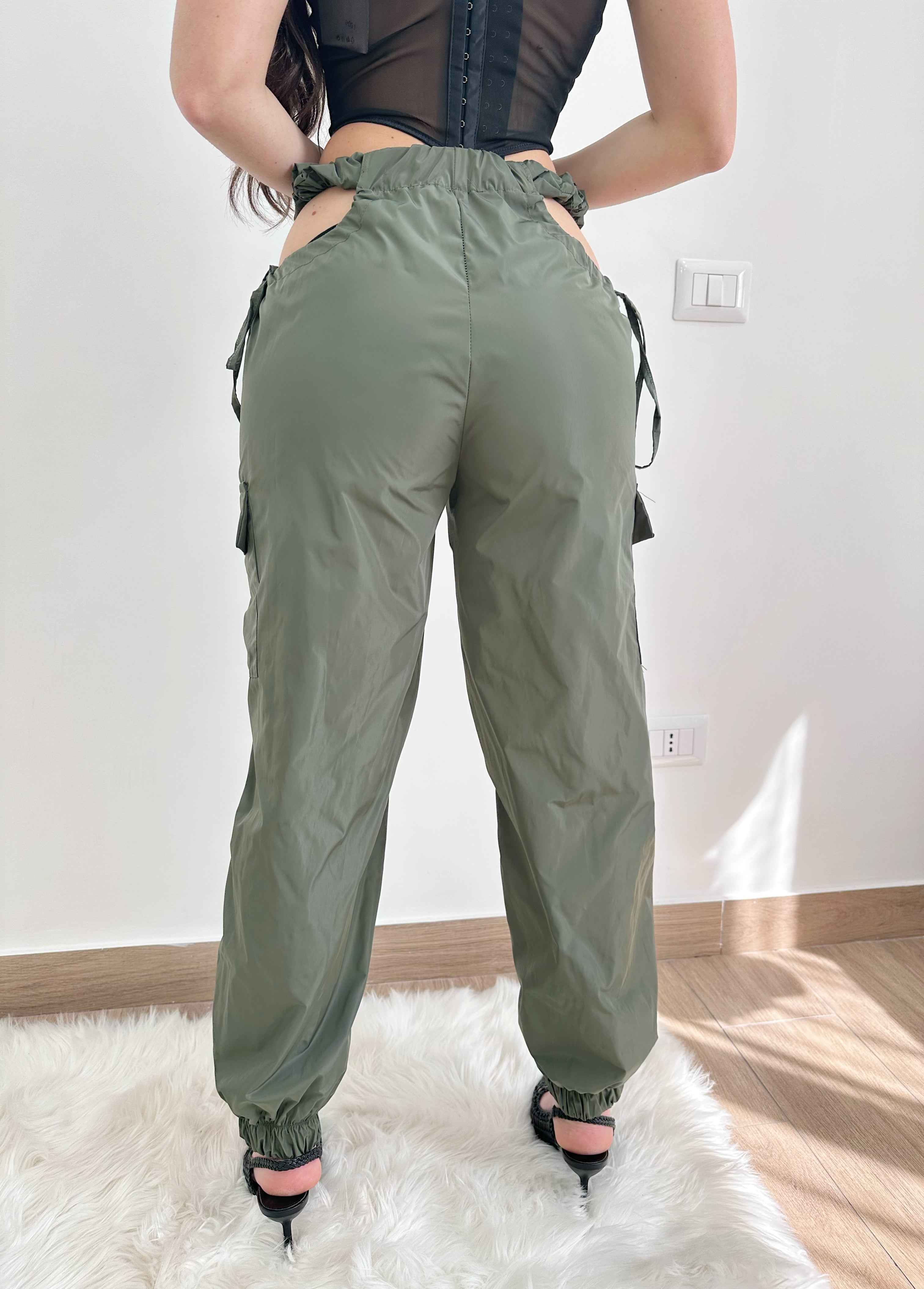 Secily pantalone cargo